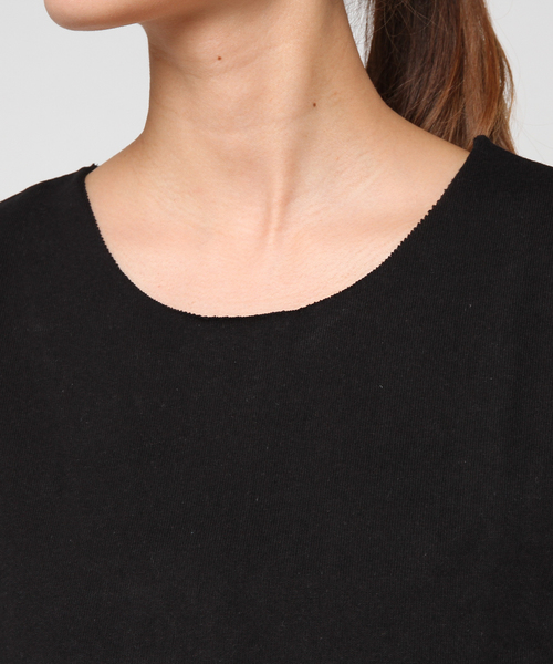 SLY（スライ）の「BOX LOOSE T/SH（Tシャツ/カットソー・レディース・ホワイト/ブラック/トップグレー・FREE）」の7枚目の写真