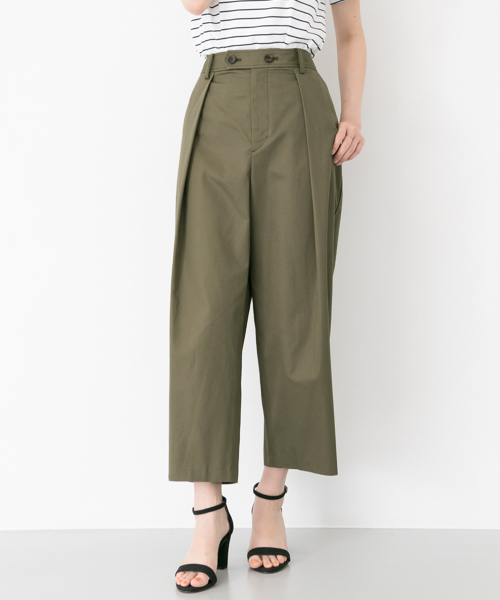 URBAN RESEARCH（アーバンリサーチ）の「【TRILL掲載】UR チノタックラインパンツ（チノパンツ・レディース・カーキ/ベージュ・36/38）」の15枚目の写真