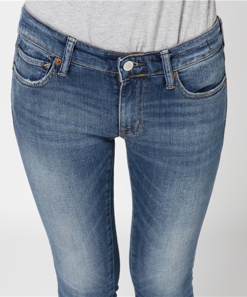 Denim & Supply Ralph Lauren(デニムアンドサプライラルフローレン)の「D&S Morgan クロップ スキニージーンズ(デニムパンツ・レディース・ブルー系9・28/25/26/27/24)」の12枚目の写真
