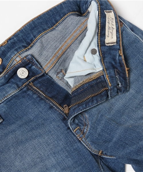 Denim & Supply Ralph Lauren(デニムアンドサプライラルフローレン)の「D&S Morgan クロップ スキニージーンズ(デニムパンツ・レディース・ブルー系9・28/25/26/27/24)」の6枚目の写真