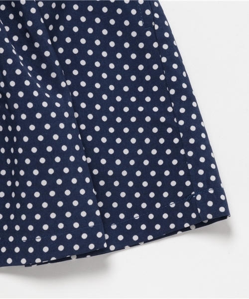 Tappet（タペット）の「[110-130]ロンドットインナーパンツ付きスカート（スカート・キッズ・ネイビー・120cm/130cm/110cm/150cm）」の5枚目の写真