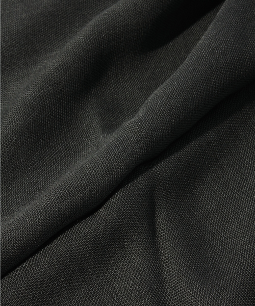 Ray BEAMS(レイビームス)の「Ray BEAMS / フリンジ付 ストール(マフラー・レディース・オフホワイト/グレー/ピンク/サックスブルー/ネイビー・ONE SIZE)」の7枚目の写真