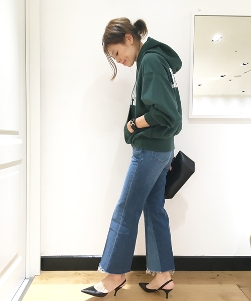 AMERICANA（アメリカーナ）の「AMERICANA BIG HOOD PARKA◆（パーカー・レディース・グリーン・FREE）」の5枚目の写真