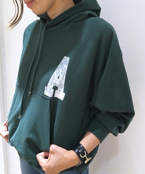 AMERICANA（アメリカーナ）の「AMERICANA BIG HOOD PARKA◆（パーカー・レディース・グリーン・FREE）」の16枚目の写真