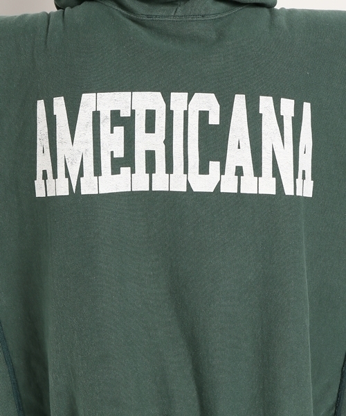AMERICANA（アメリカーナ）の「AMERICANA BIG HOOD PARKA◆（パーカー・レディース・グリーン・FREE）」の12枚目の写真