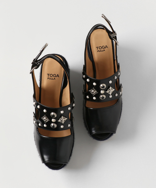 TOGA PULLA トーガ プラットフォーム サンダル