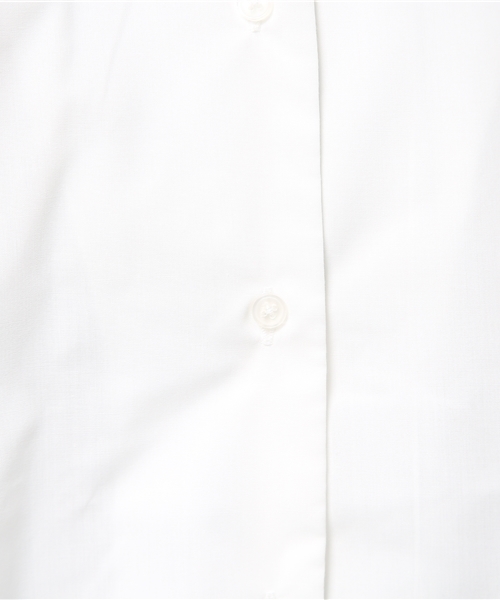 archives（アルシーヴ）の「肩ギャザーシャツ（シャツ/ブラウス・レディース・オフホワイト/ブラック/ベージュ/ホワイト×ブラック・MEDIUM）」の11枚目の写真