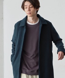 メンズのステンカラーコート ブルー ネイビー 青色系 ファッション通販 Zozotown