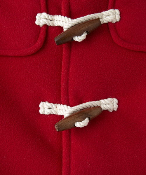 HOT BISCUITS（ホットビスケッツ）の「フリースボンディング ダッフルコート（ダッフルコート・キッズ・ネイビー/レッド/ベージュ・120cm）」の9枚目の写真