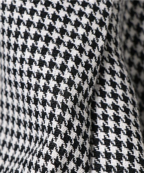 Re:EDIT（リエディ）の「グレンチェック柄ウエストリボンロングフレアスカート（スカート・レディース・ブラック/ブラウン/ブラック系その他/ブラウン系その他・SMALL/LARGE/MEDIUM）」の11枚目の写真