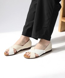 RiiiKa（リーカ）の「【MADE IN JAPAN】【安心の日本製】オープントゥフラットシューズ【RiiiKa/リーカ】（サンダル）」