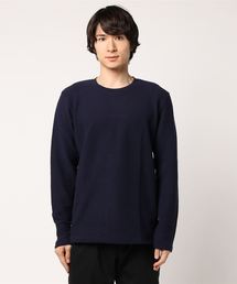 【BS】変形タック天竺カットソー(クルーネック)
