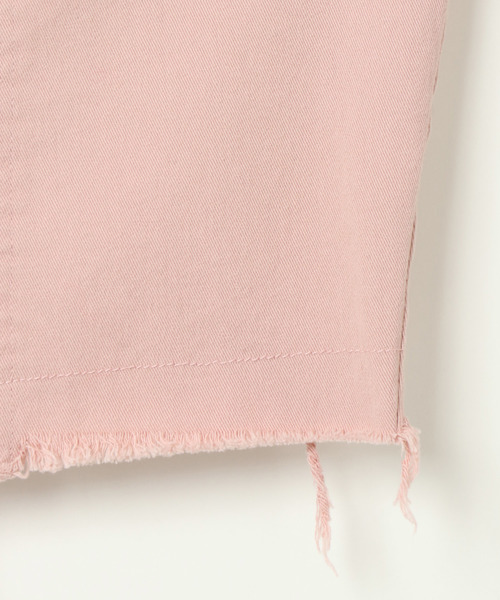 VENCEEXCHANGE（ヴァンスエクスチェンジ）の「ラグランスリーブダメージGジャン（デニムジャケット・レディース・ピンク/ブルー/ブラック・MEDIUM）」の6枚目の写真