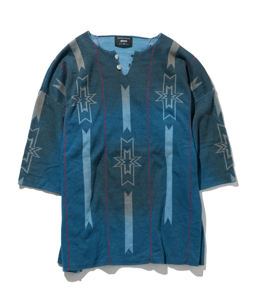 glambグラム Native Henley knit ネイティブヘンリーニット glamb（グラム）の「Native Henley knit / ネイティブヘンリー