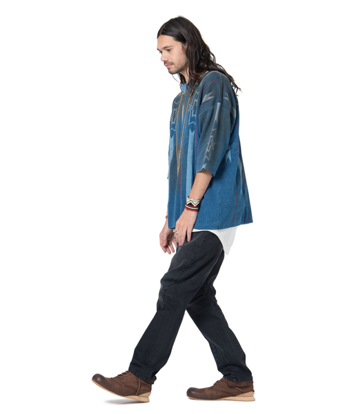 glamb（グラム）の「Native Henley knit / ネイティブヘンリー