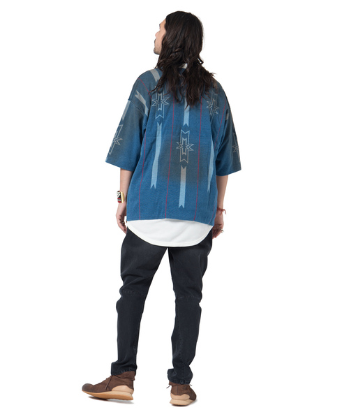 glambグラム Native Henley knit ネイティブヘンリーニット glamb（グラム）の「Native Henley knit / ネイティブヘンリー