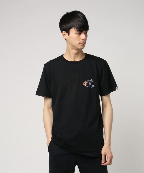 ELEMENT（エレメント）の「ELEMENT メンズ 【PERSPECTIVE】 SOLAR SS Ｔシャツ（Tシャツ/カットソー・メンズ・ホワイト系その他/オフホワイト・LARGE/MEDIUM）」の2枚目の写真