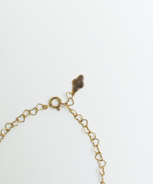 Phoebe(フィービィー)の「<ラストワン>【K10】ジガネブレス(ハート)(ブレスレット・レディース・イエローゴールド・FREE)」の3枚目の写真