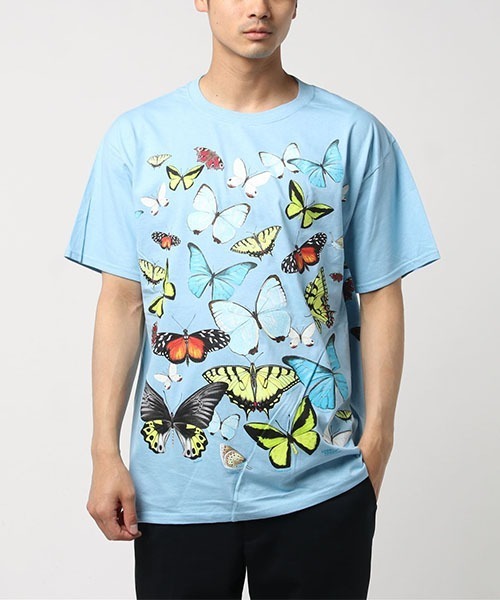 TONE SELECT WEAR（トーンセレクトウェア）の「【TONE USA】THE PRINTED IMAGE PRINT TEE (UN)（Tシャツ/カットソー・メンズ・ネイビー/ブラック/サックスブルー/カーキ・LARGE/MEDIUM/SMALL）」の4枚目の写真