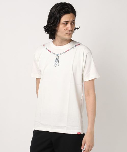 goa Tシャツ フェザー　ネックレス Indian Jewelry】【別注】フェザーネックレス｜THE STORE by C' / ザ