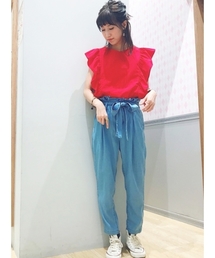 earth music&ecology | ・ラッフルスリーブブラウス(シャツ/ブラウス)