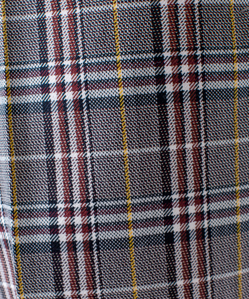 ABAHOUSE(アバハウス)の「【セットアップ対応】ビッグ チェック ワイドパンツ(その他パンツ・メンズ・ブラウン・44/46/48)」の10枚目の写真