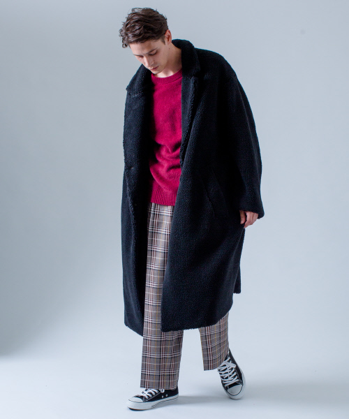 ABAHOUSE(アバハウス)の「【セットアップ対応】ビッグ チェック ワイドパンツ(その他パンツ・メンズ・ブラウン・44/46/48)」の19枚目の写真