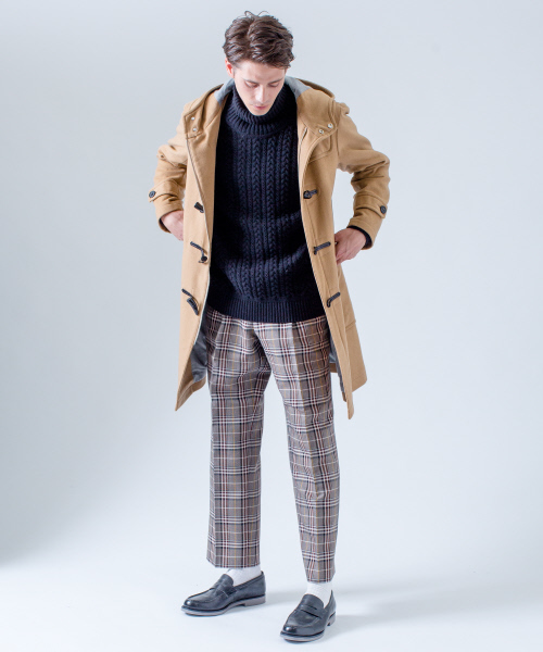 ABAHOUSE(アバハウス)の「【セットアップ対応】ビッグ チェック ワイドパンツ(その他パンツ・メンズ・ブラウン・44/46/48)」の18枚目の写真