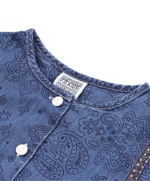 F.O.KIDS（エフオーキッズ）の「ロングワンピース（ワンピース・キッズ・ブラック/ネイビー・130/120/90/95/100/80/110/140）」の9枚目の写真