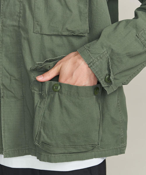 ROTHCO（ロスコ）の「＜ROTHCO＞ BDU SHIRTS/シャツジャケット（ミリタリージャケット・メンズ・オリーブ・LARGE/MEDIUM）」の10枚目の写真