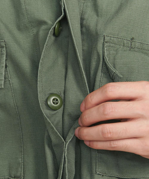 ROTHCO（ロスコ）の「＜ROTHCO＞ BDU SHIRTS/シャツジャケット（ミリタリージャケット・メンズ・オリーブ・LARGE/MEDIUM）」の6枚目の写真