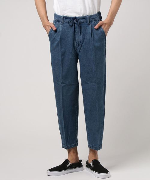 おしゃれスタ(オシャレスタ)の「デニムワイドパンツ(IR)(その他パンツ・メンズ・A/B・XL/M/L)」の5枚目の写真
