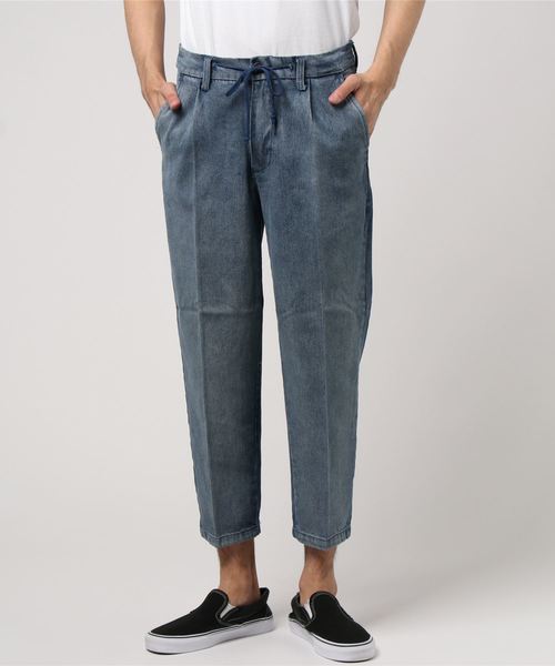 おしゃれスタ(オシャレスタ)の「デニムワイドパンツ(IR)(その他パンツ・メンズ・A/B・XL/M/L)」の6枚目の写真
