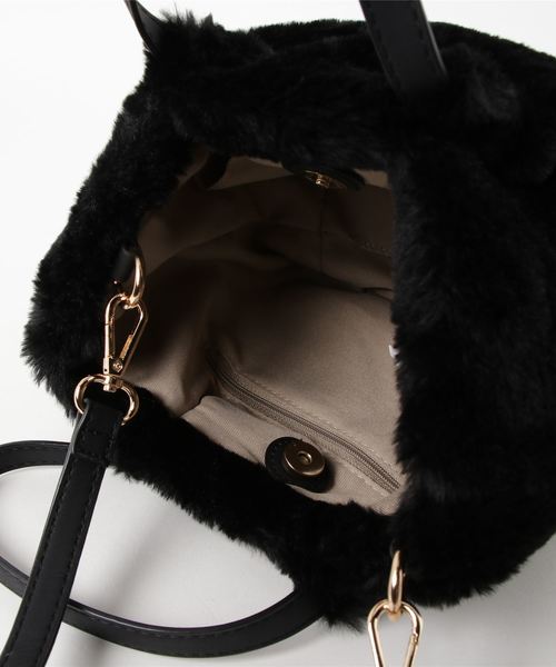 LBC（エルビーシー）の「タックファートート（トートバッグ・レディース・グレー/ブラック/ブラウン・FREE）」の6枚目の写真