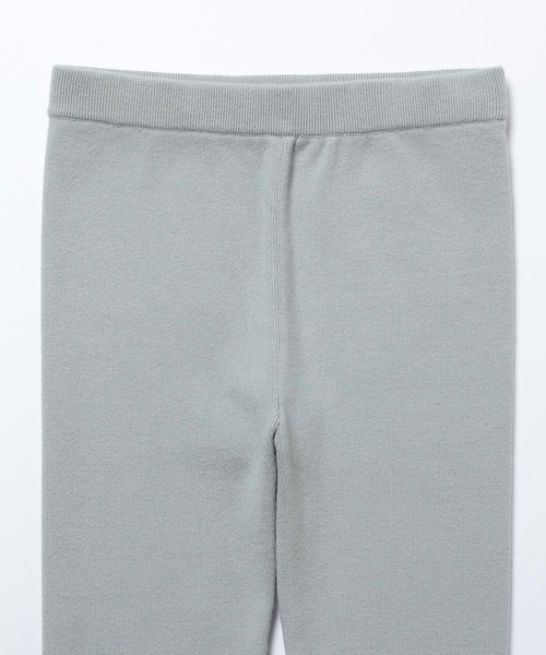 ADAM ET ROPE'（アダムエロペ）の「ソリッドスリットレギンス（レギンス/スパッツ・レディース・ライトグリーン/キャメル/キナリ/ブラック・FREE）」の10枚目の写真