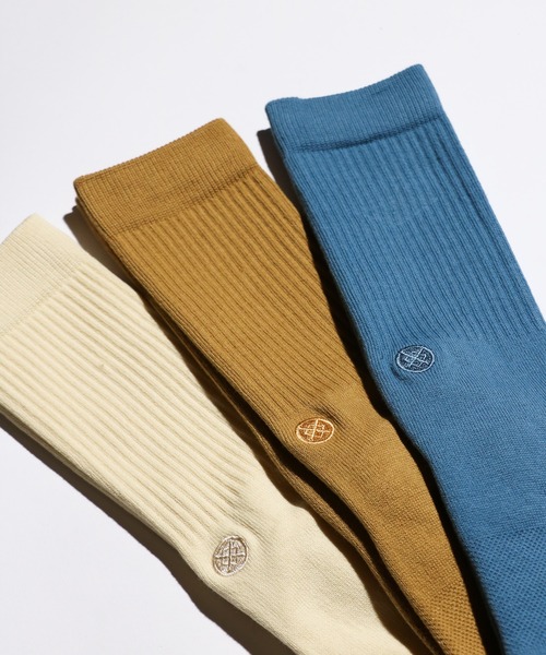 STANCE（スタンス）の「STANCE/スタンス ICON 3PACK（ソックス/靴下・メンズ・ホワイト/ブラック/マルチ/ヘザーグレー/クリーム/ライトブルー/ワイン・FREE）」の15枚目の写真