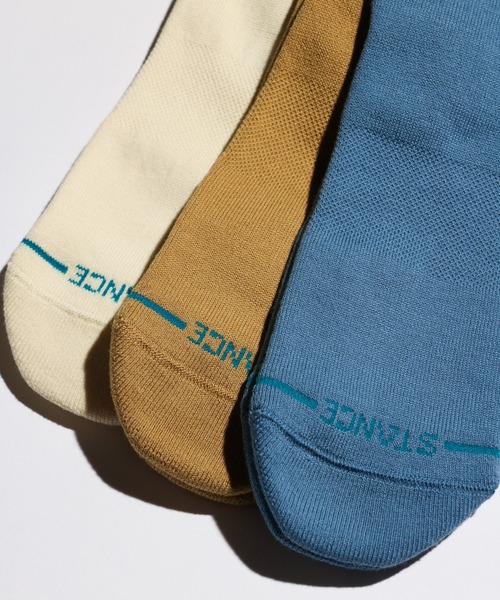 STANCE（スタンス）の「STANCE/スタンス ICON 3PACK（ソックス/靴下・メンズ・ホワイト/ブラック/マルチ/ヘザーグレー/クリーム/ライトブルー/ワイン・FREE）」の16枚目の写真
