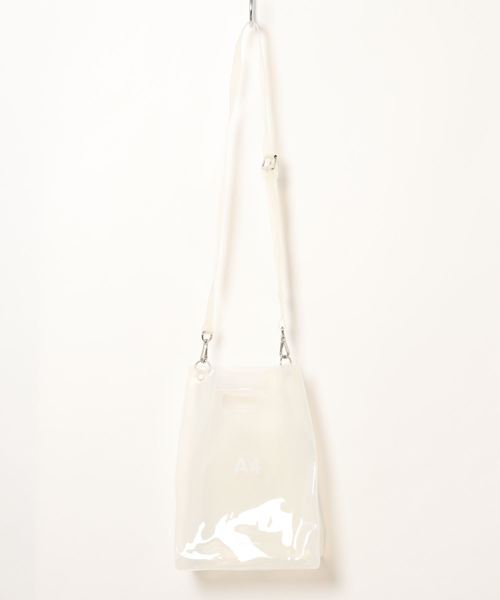 NaNa-NaNa(ナナナナ)の「【PULP】NaNa-NaNa / ナナナナ PVC A4(ショルダーバッグ・メンズ・ブラック/パープル/ブラウン/レッド/ピンク/イエロー/グリーン/その他/ホワイト系その他/オレンジ系その他・FREE)」の2枚目の写真