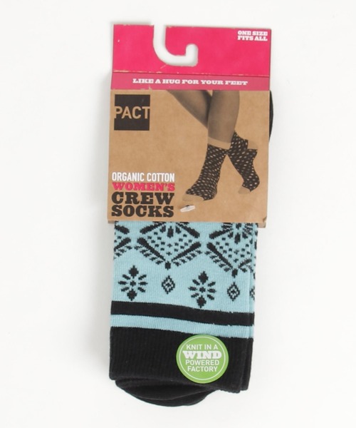 PACT（パクト）の「PACT/パクト Women's Crew Socks　レディース・オーガニックコットン・ソックス（ソックス/靴下・レディース・その他1/その他2/その他3/その他4/その他5/その他6・ONE SIZE）」の3枚目の写真