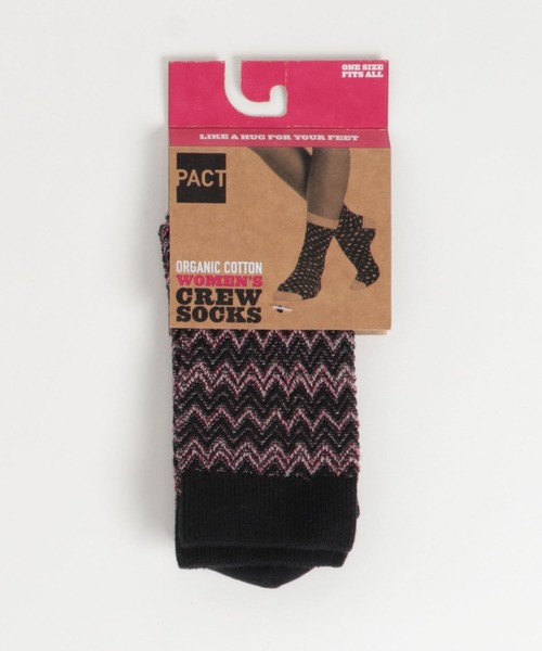 PACT（パクト）の「PACT/パクト Women's Crew Socks　レディース・オーガニックコットン・ソックス（ソックス/靴下・レディース・その他1/その他2/その他3/その他4/その他5/その他6・ONE SIZE）」の4枚目の写真