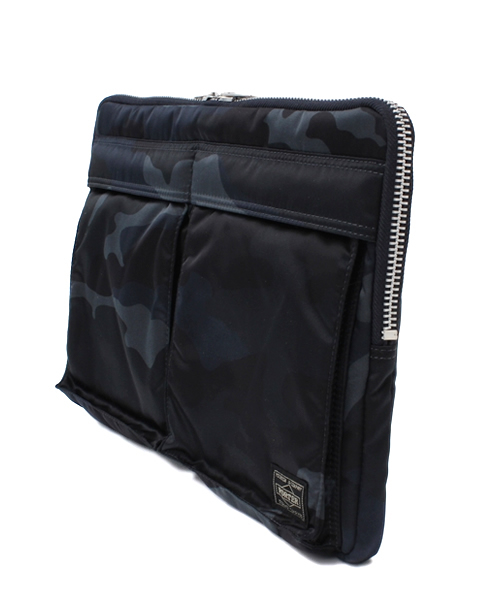 BEAMS（ビームス）の「PORTER / TANKER DOCUMENT CASE（クラッチバッグ・メンズ・オリーブ/ネイビー・ONE SIZE）」の4枚目の写真