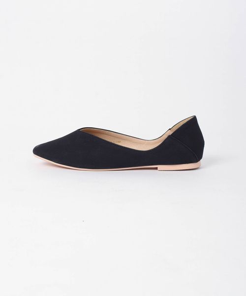 Khaju(カージュ)の「Khaju:スクエアフラットシューズ◇(パンプス・レディース・ブラック/ピンク/シルバー・30/40/50)」の13枚目の写真