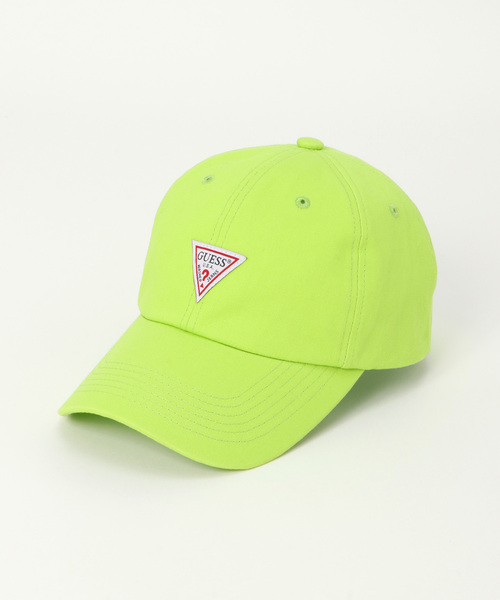 Guess(ゲス)の「WEB限定 GUESS ゲス ツイルローキャップ(キャップ・レディース・パープル/グリーン系その他/ベージュ/ホワイト/ブラック/ネイビー・FREE)」の4枚目の写真