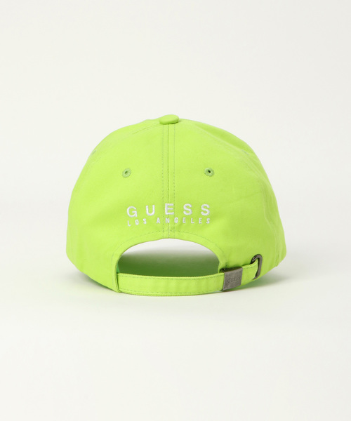 Guess(ゲス)の「WEB限定 GUESS ゲス ツイルローキャップ(キャップ・レディース・パープル/グリーン系その他/ベージュ/ホワイト/ブラック/ネイビー・FREE)」の11枚目の写真