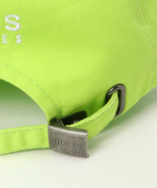 Guess(ゲス)の「WEB限定 GUESS ゲス ツイルローキャップ(キャップ・レディース・パープル/グリーン系その他/ベージュ/ホワイト/ブラック/ネイビー・FREE)」の21枚目の写真