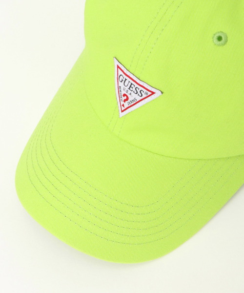 Guess(ゲス)の「WEB限定 GUESS ゲス ツイルローキャップ(キャップ・レディース・パープル/グリーン系その他/ベージュ/ホワイト/ブラック/ネイビー・FREE)」の15枚目の写真