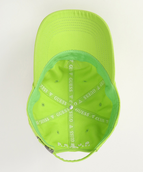 Guess(ゲス)の「WEB限定 GUESS ゲス ツイルローキャップ(キャップ・レディース・パープル/グリーン系その他/ベージュ/ホワイト/ブラック/ネイビー・FREE)」の17枚目の写真