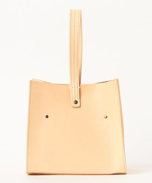 Ray BEAMS（レイビームス）の「Ray BEAMS / ワンハンドル バッグ（ハンドバッグ・レディース・ブラック/ナチュラル・ONE SIZE）」の7枚目の写真