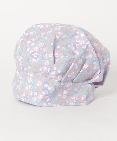 fafa（フェフェ）の「KYRA|コック帽（ハット・キッズ・ラベンダー/ブルー系その他/ホワイト系その他・S/M）」の3枚目の写真