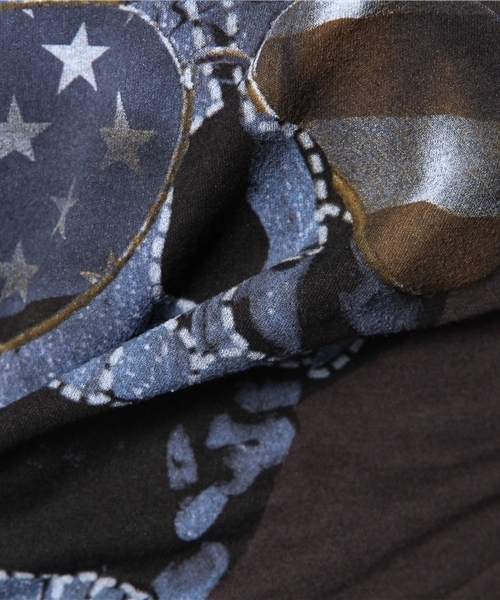 BEAMS（ビームス）の「○JUNK FOOD×BEAMS / 別注 American Skull TEE（Tシャツ/カットソー・メンズ・ブラック・SMALL/MEDIUM/LARGE/X-SMALL）」の5枚目の写真